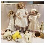 Assorted dolls babies