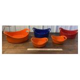 5 pieces Rachael Ray baking dishes