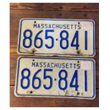 71 MA license plates