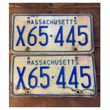 71 MA license plates