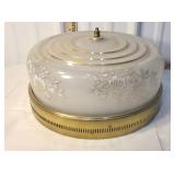 Retro 80s ceiling light fixture