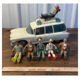 Ghostbusters car w/ the peeps - circa 1984 &