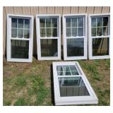 5 windows 28x53 double pane