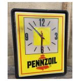 Penzoil light-up clock - might need a little