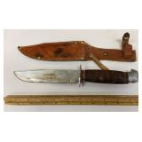 Globemaster knife w/ sheath