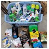 Basket cleaning supplies, etc...