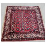 Oriental throw rug 39x39