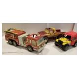 Vintage Metal toys, needs cleaning