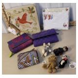 3 wallets (Fossil, Vera Bradley, & Shanghai), 4