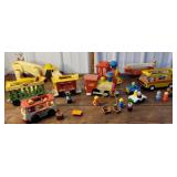 Box Playmobil, Fisher Price, etc