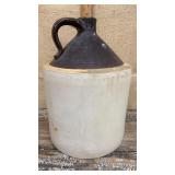Brown & white jug