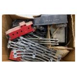 Box of Lionel trains/track etcneeds cleaning