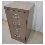 Tin 2 drawer file