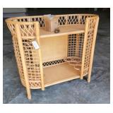 Wine server/bar - brand new with caster