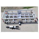 Aluminum hitch carrier