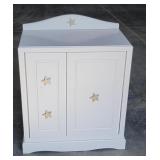 White American Girl cabinet 25x14x31