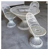 Russell Woodard Mid century spun fiberglass patio