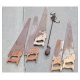 Hand saws, scalards