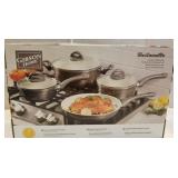 Set of new Gibson home pots and pans
