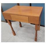 Mid century 1 drawer stand 24"16"24"