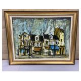 Damin signed painting on canvas - abstract