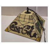 Fiberglass Coca-Cola hanging light