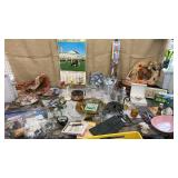 Misc Housholds - glassware, collector plates,