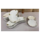 Bone dishes & butter pats