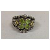 Bixby ring signed 925 & 18k