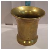 Heavy Brass mortar