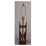 Mid Century Danish Modern Sculptural 36" Walnut