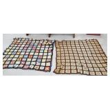 2 1970s Afghans approximately 50x50