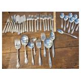 Miscellaneous old flatware