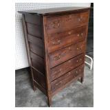 Highboy dresser 33"19"48"