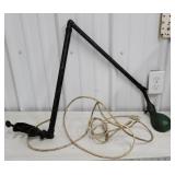 Green industrial clamp-on light