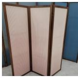 3 section room divider 60"t