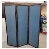 3 section room divider 68"h