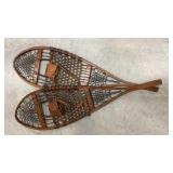 Large Pair of nice old snowshoes - great patina