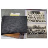 Early photo album & 2 larger Baseball photos
