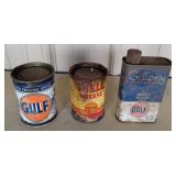 3 oil cans