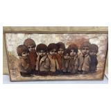 Artist signed painting/mixed media on canvas -