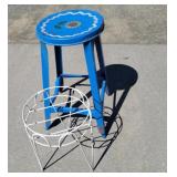 Stool and planter