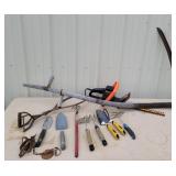 Garden tools, sickle, trap,etc