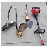 Troybilt weed Wacker, pole saw, lawn edger