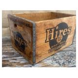 Hires root beer crate 10"x18"x11"