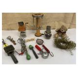Nice collection of vintage kitchen utensils &