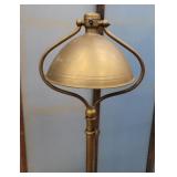 Bradley and Hubbard brass floor lamp adjustable