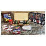 Box of brand new games - Life, Poker, Yahtzee