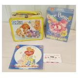 Care Bear items, bubble bath,  lunch box, Care