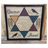 Ann Hunker Game Board wall hanging
